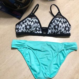 Bikini Victoria Secret bottom and Xhilaration top